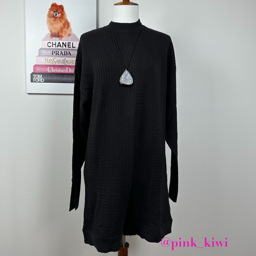 WeWoreWhat Mock Neck Sweater Romper